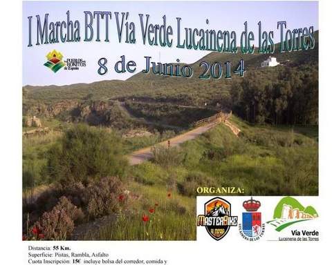 Llega la I Marcha Btt Via Verde Lucainena de las Torres