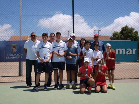 Noticia de Almera 24h: El Circuito Provincial de Tenis 2014 ha celebrado su tercer torneo en Pulp