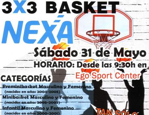 Torneo de 3x3 del Club Baloncesto Almera y Grupo Nexa