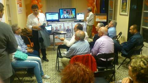 Noticia de Almería 24h: Cazorla: “Ciudadanos entra en el Parlamento Europeo y obtiene en Almería el mejor porcentaje de votos de Andalucía