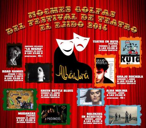 Noticia de Almera 24h: La Cafetera Alhambra inaugura el viernes las Noches Golfas del Festival de Teatro con la actuacin de La Negra