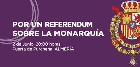 Noticia de Almería 24h: Comunicado del Círculo Podemos Almería ante la abdicación de Juan Carlos de Borbón