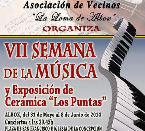 La 'VII Semana de la Música' de la Asociación de Vecinos 'La Loma' se celebrará del 31 de mayo al 8 de junio
