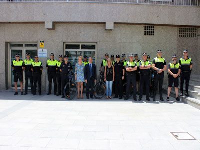 Tres unidades especiales de la Polica Local de Roquetas de Mar reforzarn el servicio este verano