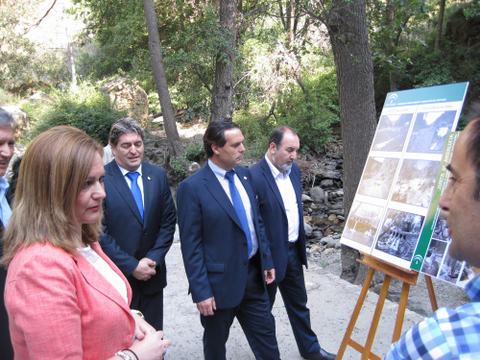 Medio Ambiente invierte 617.097 euros en la restauracin del camino del nacimiento del ro Andarax