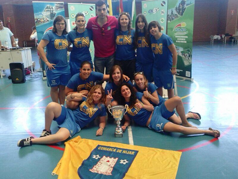 Noticia de Almera 24h: El Comarca de Njar de Ftbol Sala Femenino nuevas Campeonas de Espaa