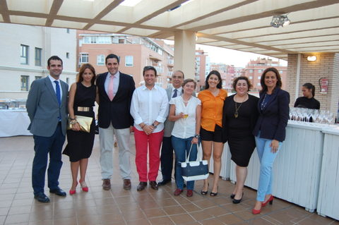 Los concejales de Turismo, Cultura y Fiestas Mayores acuden a la celebración del X aniversario del hotel Tryp Indalo
