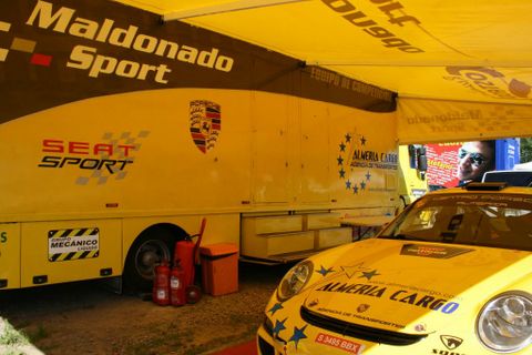 Mxima motivacin para el vicario Maldonado en el Rallye Costa de Almera