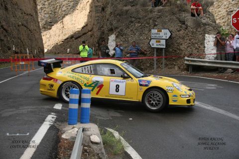 Problemas mecnicos y otras incidencias impiden al piloto vicario Manuel Maldonado hacer podio en el Rallye Costa de Almera
