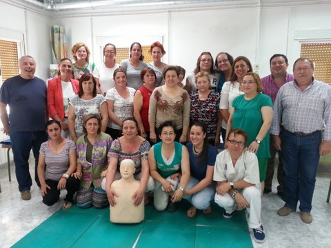Noticia de Almería 24h: Diputación forma a 21 mujeres con un curso de primeros auxilios