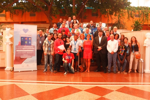 Voluntarios almerienses de Andaluca Compromiso Digital elevan su motivacin y comparten experiencias en un encuentro