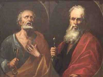 Solemnidad de SAN PEDRO Y SAN PABLO, apóstoles 