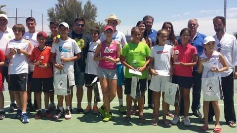 El Circuito Provincial de Tenis ha celebrado su Mster Final en Hurcal-Overa