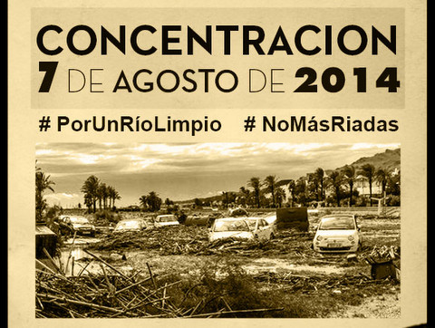 Noticia de Almera 24h: Reconstruyamos Vera Playa y Veraplayazul convocan una concentracin ciudadana para alertar sobre el peligo de riadas en el Ro Antas