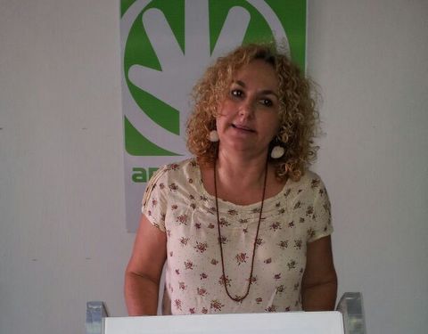 Noticia de Almería 24h: Carmen María González: “Ya era hora de que los partidos en Almería se pusieran de acuerdo en algo.”