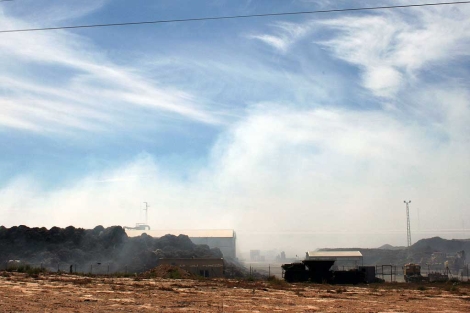 La Junta inicia expediente informativo sobre el incendio en las instalaciones de la empresa Ejido Medioambiente