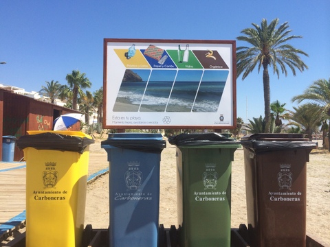El Ayuntamiento de Carboneras recuerda a los negocios de Hostelería los horarios para depositar la basura
