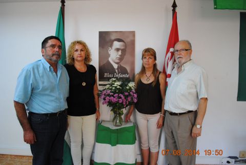 El PA conmemora en Almería el asesinato de Blas Infante