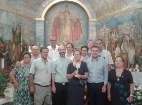 Noticia de Almera 24h: La Reliquia del Padre Rubio visit Balerma en Almera