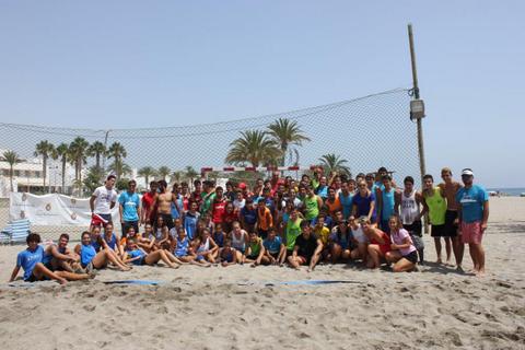 Noticia de Almera 24h: La Playa de Los Cocones acogi el VII Torneo de Balonmano Playa de Carboneras