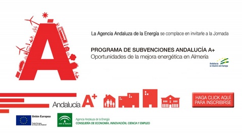 La Junta ha apoyado en Almera casi 7.000 proyectos de renovables y eficiencia energtica a travs del programa Andaluca A+