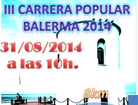 Noticia de Almera 24h: Abierto el plazo de inscripcin para la III Carrera Popular Ciudad de Balerma