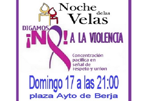 Acto de concentracin silenciosa Berja -Domingo 17 de agosto