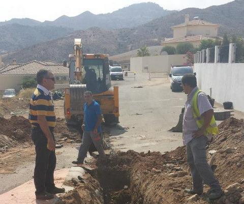 Noticia de Almera 24h: El primer edil visita los trabajos de construccin de la depuradora de Los Torres