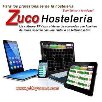 Noticia de Almera 24h: Zuco TPV Hostelera. Un programa con sistema de comandas que funciona con una tablet o un telfono mvil 