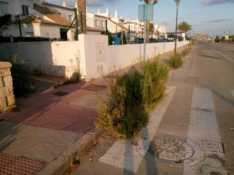 Barrio olvidado en Vera Playa