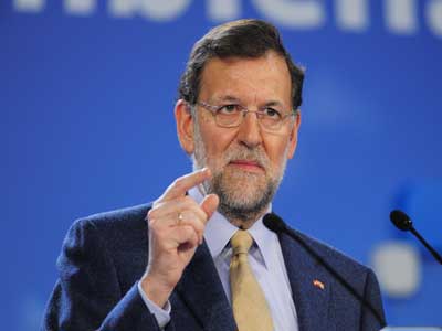 Rajoy bate un dramático récord en Almería 
