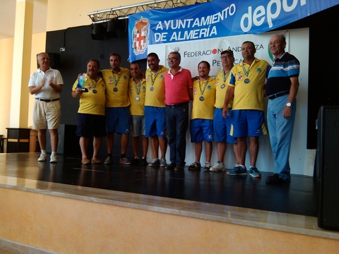C.P. Pino Montano, en categora masculina, y C.P. Las Delicias, en femenina, ganan la Liga Andaluza de Clubes de Petanca