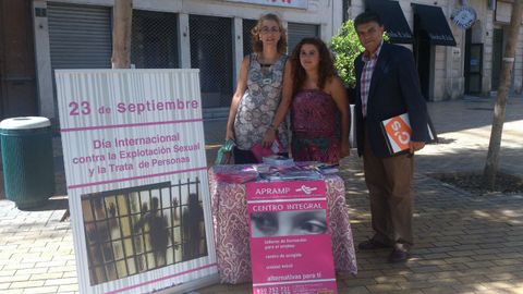 Noticia de Almería 24h: C’s de Almería: Ciudadanos Almeria estuvo presente en los actos llevados a cabo en contra de la explotación sexual y el maltrato de personas