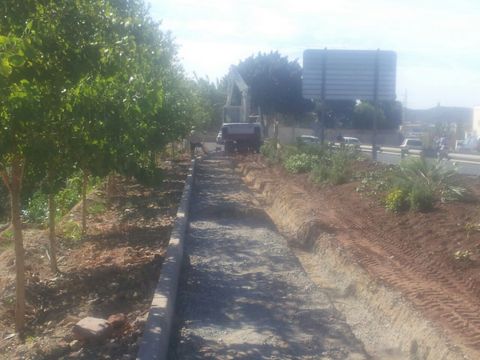 Noticia de Almera 24h: Hurcal de Almera peatonaliza un nuevo tramo de la CN-340