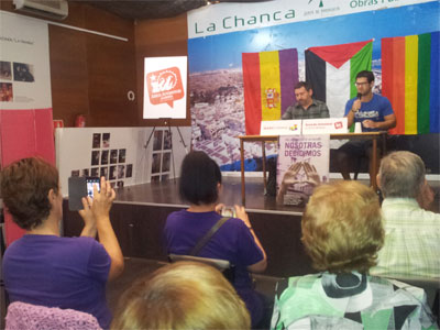 Noticia de Almería 24h: Javier Couso realiza un llamamiento en Almería de solidaridad con el pueblo palestino 