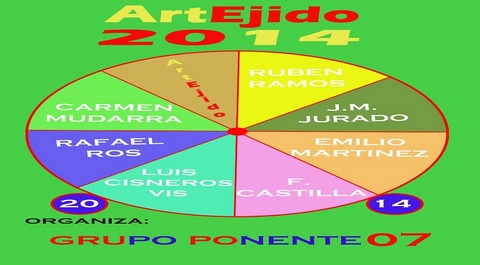Artistas almerienses exponen sus obras en el Auditorio de El Ejido dentro de la programación del Otoño Cultural