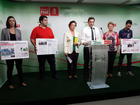 El PSOE sostiene que los Presupuestos Generales del PP consuman “la traición, el castigo y el engaño para Almería”