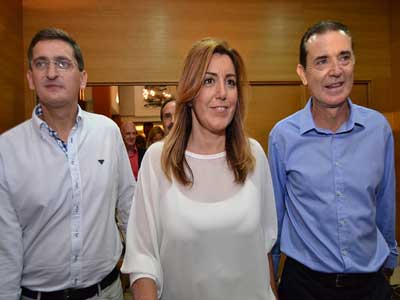Noticia de Almería 24h: Susana Díaz: “Pérez Navas va a ser un alcalde bueno, una buena persona que va a sentir los problemas de la gente”