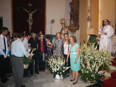 Mojcar celebra la festividad de la Virgen del Rosario