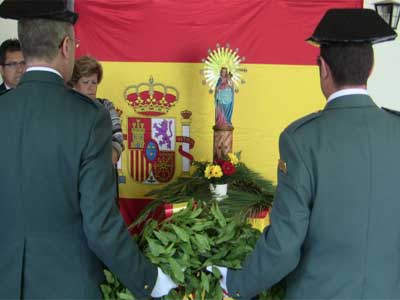 La Guardia Civil organiza diferentes actos con motivo de su Patrona la Santsima Virgen del Pilar