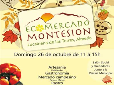 El EcoMercado Montesion de Lucainena de las Torres arranca temporada con un cambio de formato y nuevas iniciativas