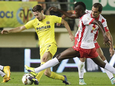 2-0: Un gol en clarsimo fuera de juego rompe la reaccin del Almera en Villarreal