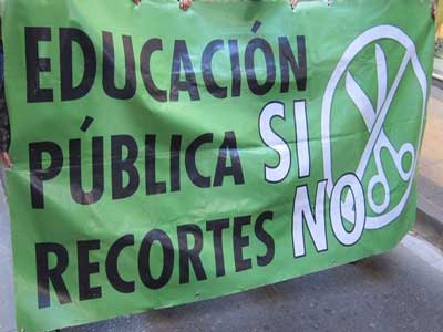 Noticia de Almería 24h: Izquierda Unida respalda las protestas estudiantiles y secundará la manifestación y paro académico del 23 de octubre