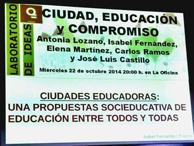 EQUO Almera debati sobre ciudad, educacin y compromiso