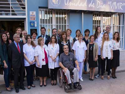 VIVIR inaugura la Unidad de Da para 18 afectados de dao cerebral  y su nueva sede