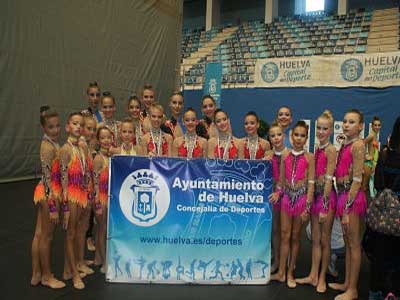 Dos nuevos podium para el Club Gimnasia Rtmica El Ejido en Huelva