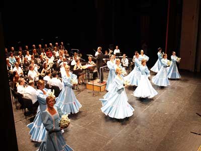 El Maestro Padilla vibr con lo mejor de la Zarzuela y la Banda Municipal de Msica