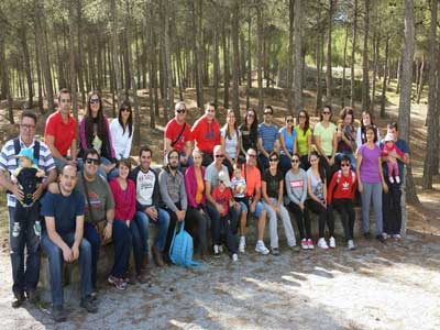 Juventudes Socialistas reclama los valores naturales de la Sierra de los Filabres con una jornada de convivencia