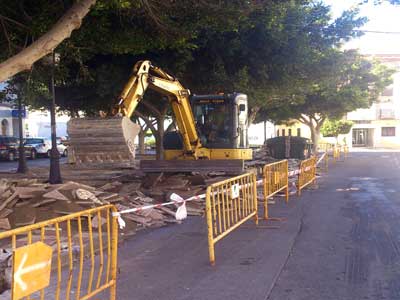Noticia de Almera 24h: En marcha las obras de la Calle Romanilla en Roquetas de Mar y Arizona en Aguadulce