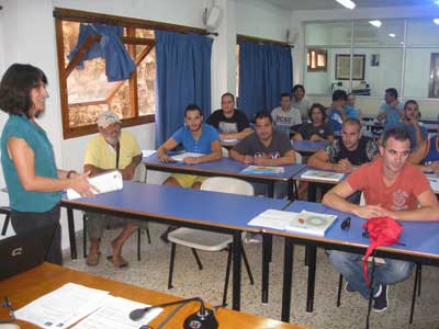 La Junta imparte un curso de formación básica del programa de especialidades pesqueras